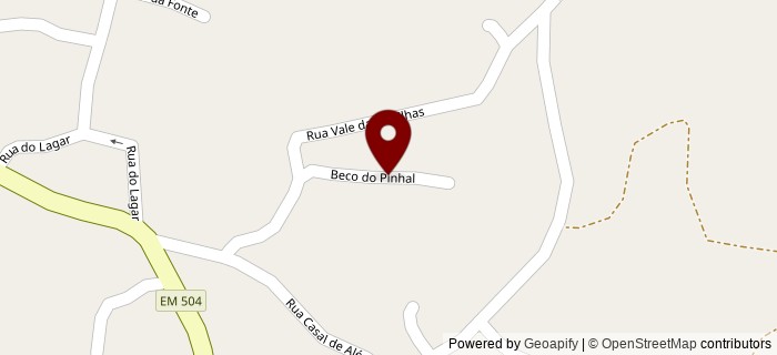 Travessa Pinhal, Lagoa da Pedra