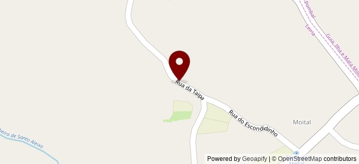 Rua da Taipa, Moital