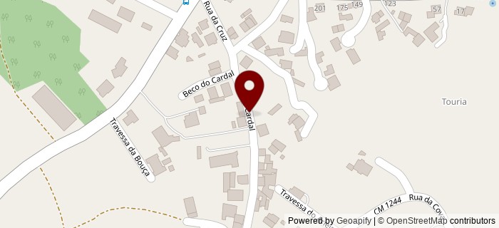 Rua do Cardal, Touria