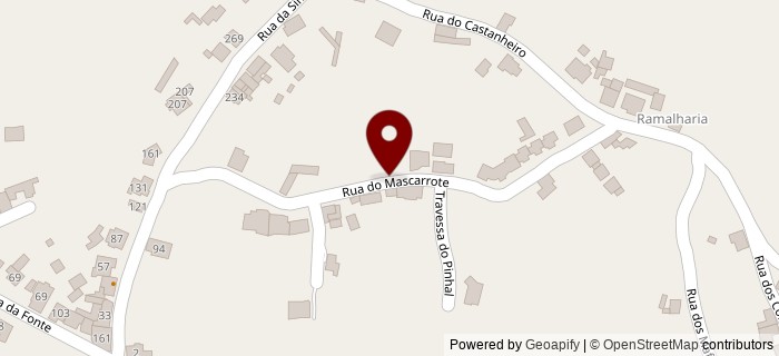 Rua do Mascarrote, Touria