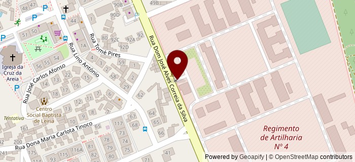 Rua Regimento de Artilharia 4, Telheiro