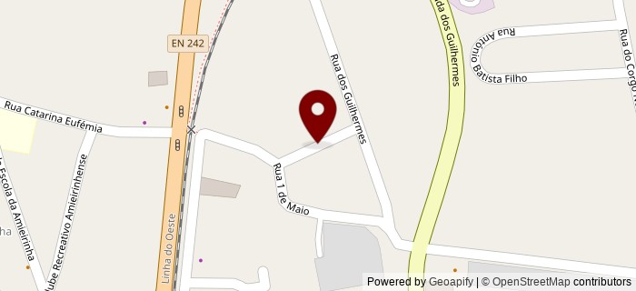 Rua dos Marmeleiros, Amieirinha