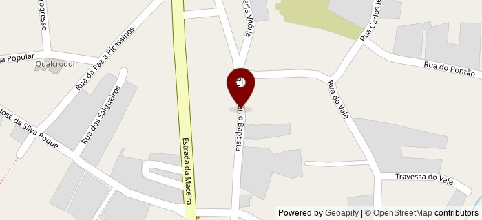 Rua Ant�nio Batista Filho, Comeira