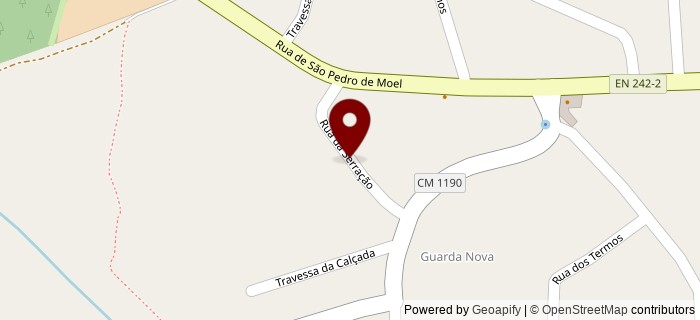 Rua da Serra��o, Guarda Nova