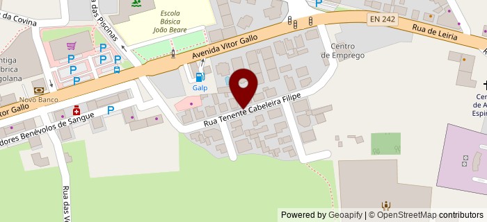 Rua Tenente Cabeleira Filipe, Marinha Grande