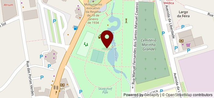 Parque M�rtires do Colonialismo, Marinha Grande