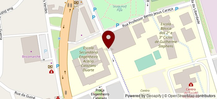 Rua Professor Alberto Nery Capucho, Marinha Grande