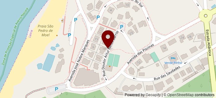 Rua Doutor Artur Neto Barros, S�o Pedro de Moel