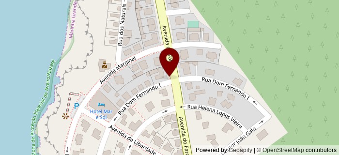 Rua Dom Fernando I, S�o Pedro de Moel