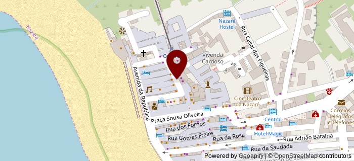 Largo das Caldeiras, Nazar�