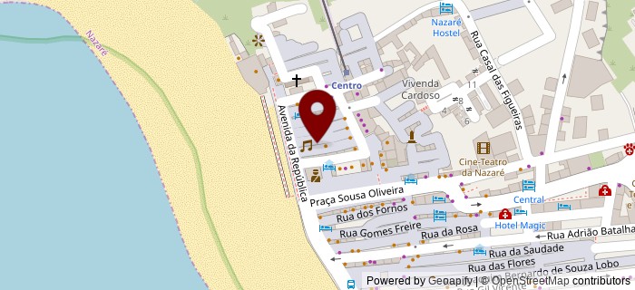 Pra�a Maria do Mar, S�tio da Nazar�