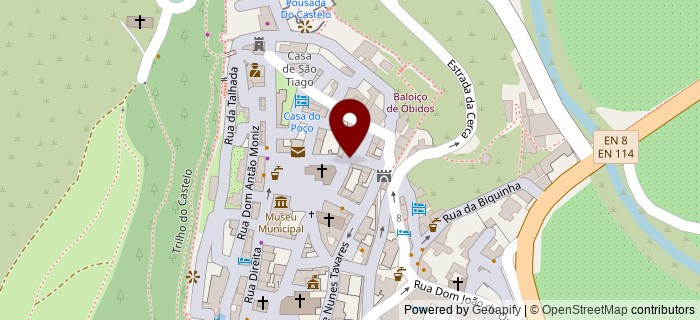 Rua Dom Jo�o Noronha, �bidos