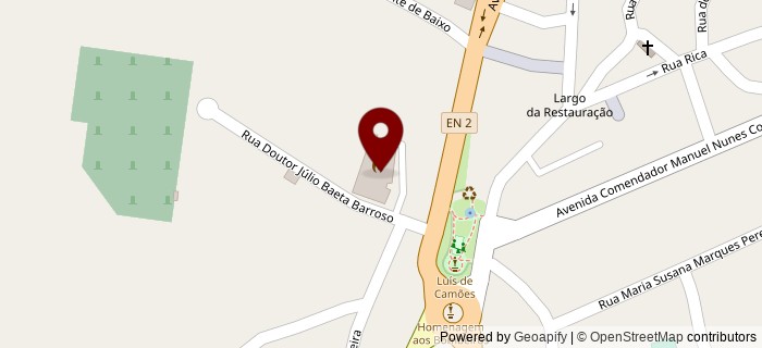 Rua do Cabe�o da Moura, Pedr�g�o Grande