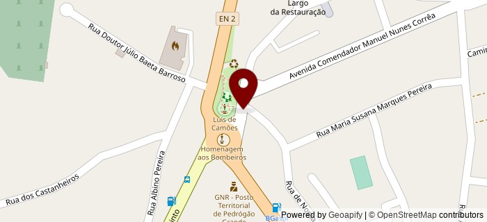 Largo Lu�s de Cam�es, Pedr�g�o Grande