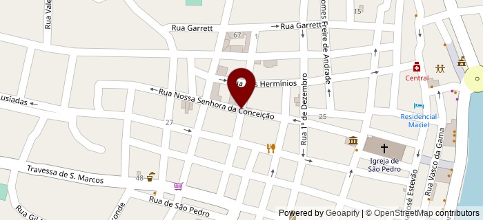 Rua da Saudade, Peniche