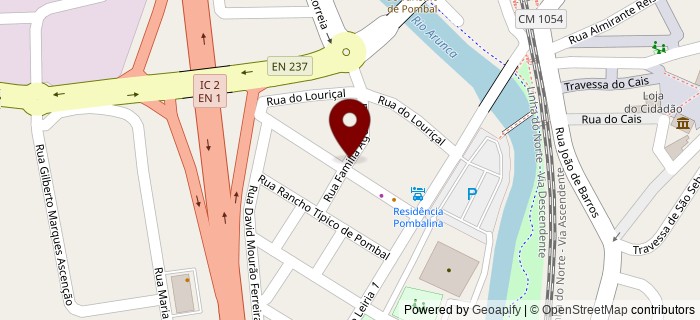 Rua Fam�lia Agorreta, Pombal