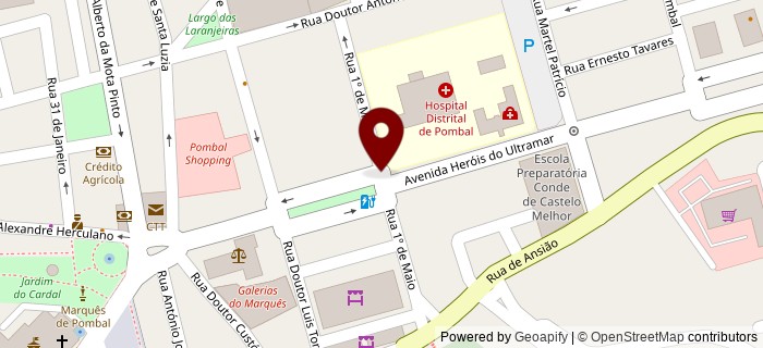 Rua 1� de Maio, Pombal