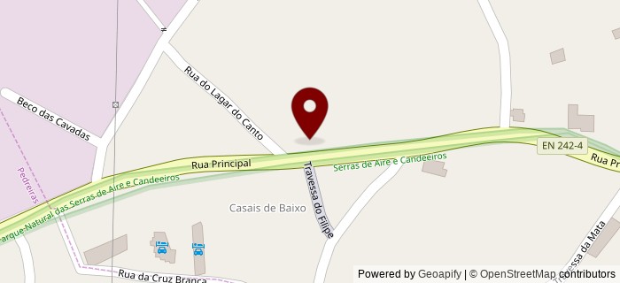 Travessa do Filipe, Casais de Baixo