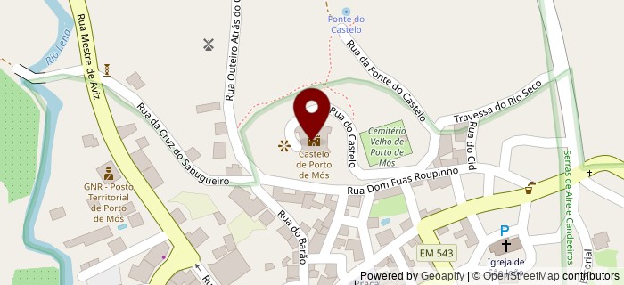 Rua Outeiro Atr�s do Castelo, Porto de M�s