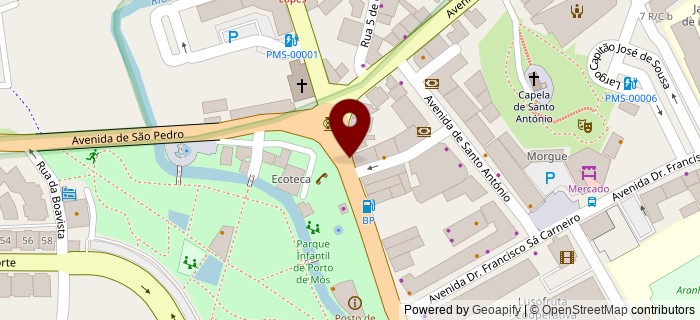 Alameda Dom Afonso Henriques, Porto de M�s