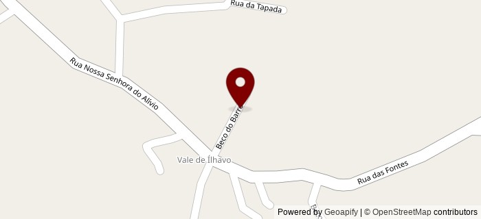 Beco do Barro, Vale de �lhavo