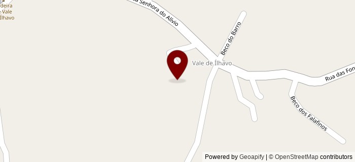 Beco da Fradinha, Vale de �lhavo