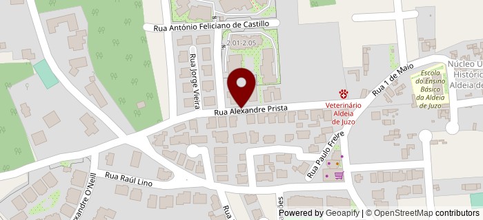 Rua Alexandre Prista, Aldeia de Juzo