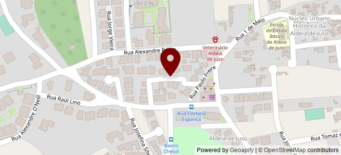 Rua Vinte e Cinco de Abril, Aldeia de Juzo