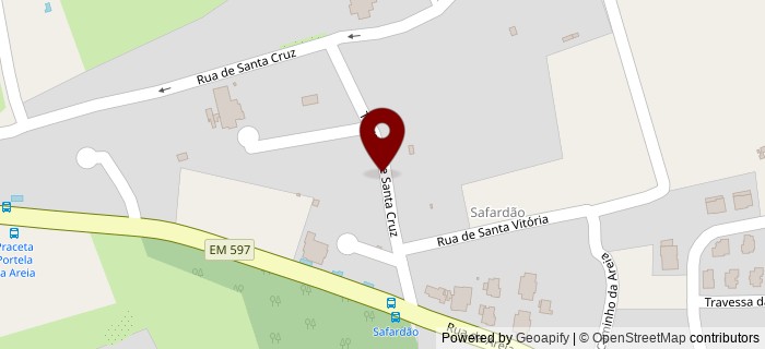 Praceta de Santa Cruz, Areia