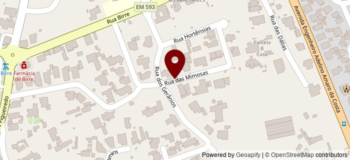 Rua das Mimosas, Birre