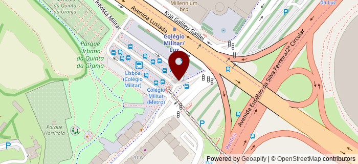 Avenida do Col�gio Militar, Lisboa