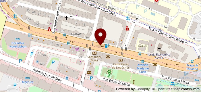 Avenida Columbano Bordalo Pinheiro, Lisboa