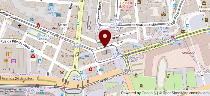 Rua Corpo Santo, Lisboa