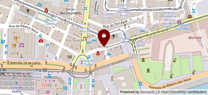 Travessa Corpo Santo, Lisboa