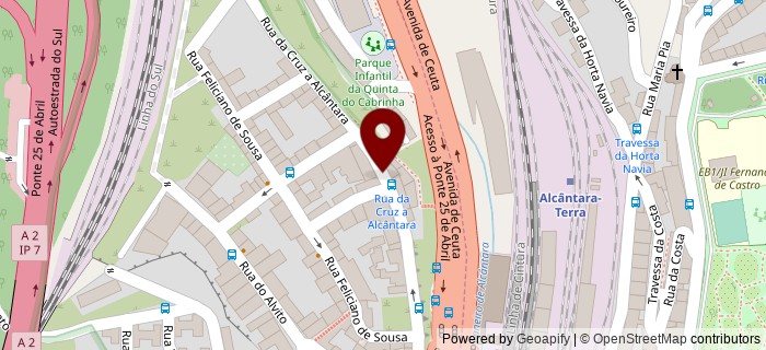 Rua da Cruz A Alc�ntara, Lisboa