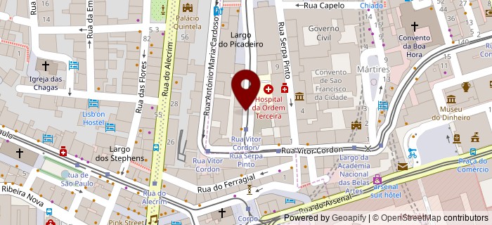 Rua dos Duques de Bragan�a, Lisboa