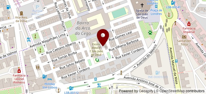 Rua Eduardo Fernandes Esculpio, Lisboa