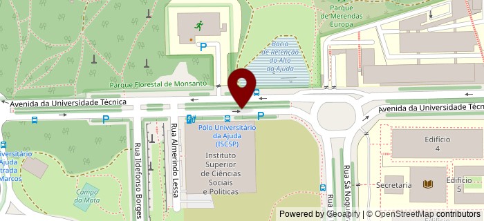 Avenida da Universidade T�cnica, Lisboa