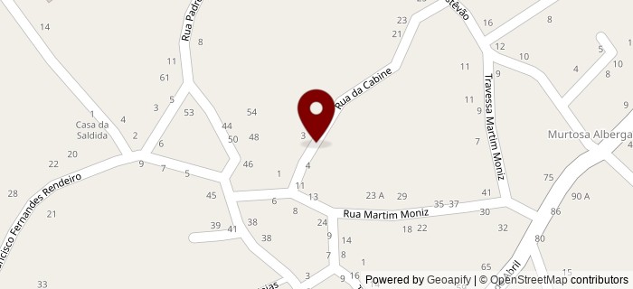 Rua da Cabine, Murtosa