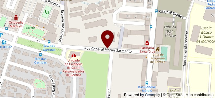 Rua General Morais Sarmento, Lisboa