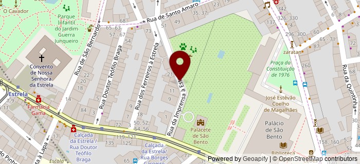 Rua da Imprensa � Estrela, Lisboa