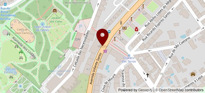 Avenida Infante Santo, Lisboa