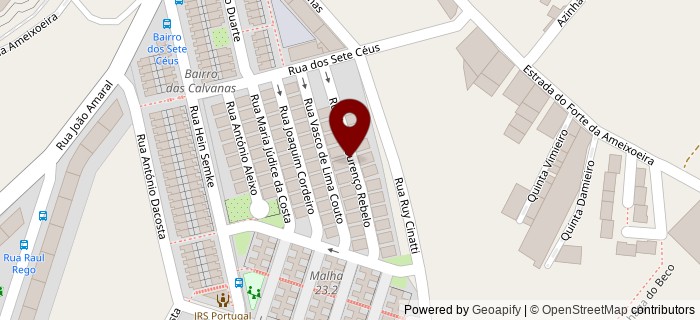 Rua Jo�o Louren�o Rebelo, Lisboa