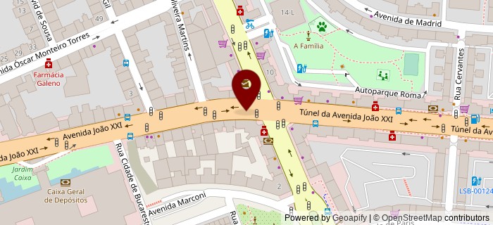 Avenida Jo�o XXI, Lisboa