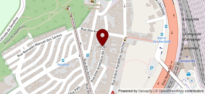 Rua Jos� Anast�cio da Cunha, Lisboa