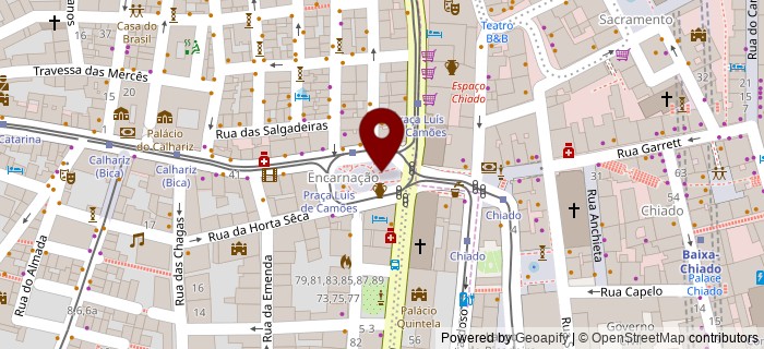 Pra�a Lu�s de Cam�es, Lisboa