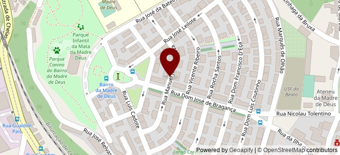 Rua Manuel Jos� da Silva, Lisboa