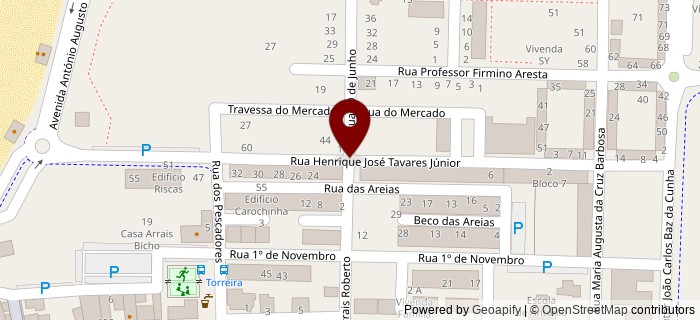 Rua Henrique Jos� Tavares Junior, Torreira