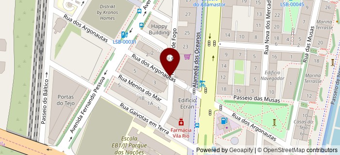 Passeio dos Argonautas, Lisboa