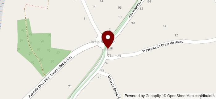 Rua Vitorino Tavares Sousa, Bunheiro